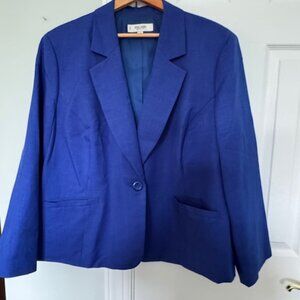 Jones Studio Cobalt blue blazer - Size 24